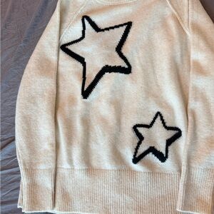 Aerie Star Sweater – Cream – Cozy Knit